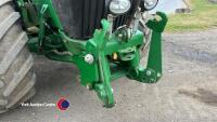 John Deere 7820 tractor, 40k Powerquad gearbox, front suspension, active seat, 4x scv, front linkage, 7963 hours, YD06SZM, key in office - 3