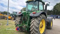John Deere 7820 tractor, 40k Powerquad gearbox, front suspension, active seat, 4x scv, front linkage, 7963 hours, YD06SZM, key in office - 6