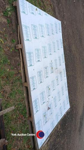 10 x large Perspex sheets, new