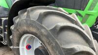 Deutz TTV 630 tractor YX61EFE, Trimble auto steer, 710/70R38 rear tyres 70% Vredstein 600/70R30 front 75%, front linkage and PTO, 6 spool valves, 4 speed PTO, air cab suspensions, front suspension, air and oil trailer brakes, 9240hrs, recently services at - 3