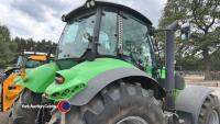 Deutz TTV 630 tractor YX61EFE, Trimble auto steer, 710/70R38 rear tyres 70% Vredstein 600/70R30 front 75%, front linkage and PTO, 6 spool valves, 4 speed PTO, air cab suspensions, front suspension, air and oil trailer brakes, 9240hrs, recently services at - 5