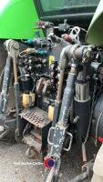 Deutz TTV 630 tractor YX61EFE, Trimble auto steer, 710/70R38 rear tyres 70% Vredstein 600/70R30 front 75%, front linkage and PTO, 6 spool valves, 4 speed PTO, air cab suspensions, front suspension, air and oil trailer brakes, 9240hrs, recently services at - 6