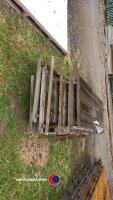 Quantity of old timber panels - 2