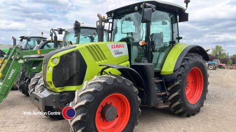 Claas Arion 630 tractor, 8000hrs, AY14CJX, key in office