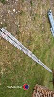 15 x Stainless steel round tube 22mm dia L 6m