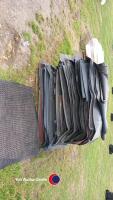 Pallet of non slip rubber mats