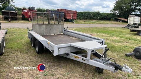 Ifor Williams plant trailer