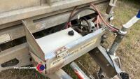 Ifor Williams TT105 tipping trailer, c/ w sides - 7