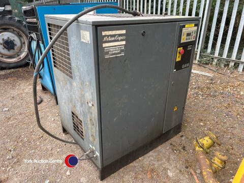Large upgraded compressor, working when removed