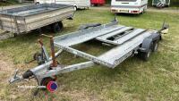 Brian james clubman car transport trailer with ramps gwo - 2