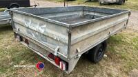 Graham Edwards 8 x 5 drop side single axle trailer - 4