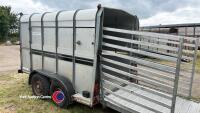 Ifor Williams twin wheel trailer with sheep deck - 3