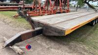 32ft tri axle straw trailer - 2