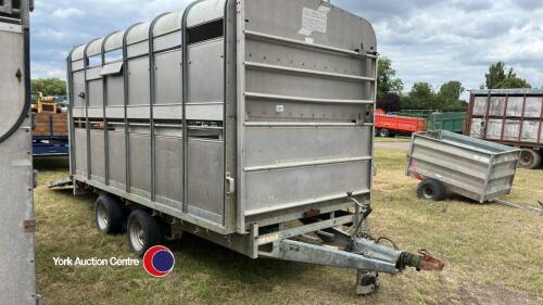 Ifor Williams DP120 12ft livestock trailer c/w sheep decks