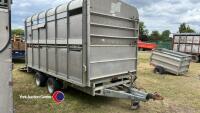 Ifor Williams DP120 12ft livestock trailer c/w sheep decks