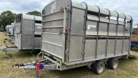 Ifor Williams DP120 12ft livestock trailer c/w sheep decks - 2