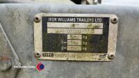 Ifor Williams DP120 12ft livestock trailer c/w sheep decks - 9