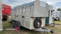 Graham Edward 12ft cattle box with decks