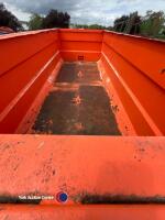 14T tipping trailer, spring drawbar, hyd brakes, 550 45 22.5 tyres, rams are dry no leaks, LED lights - 8