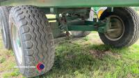 Bailey 28ft 12T flatbed trailer, hydraulic brakes, 340/65 r18 tyres, 2008 - 5