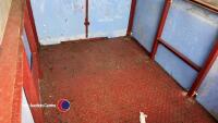 Small car box trailer, 4ft x 6ft, 3ft 6ins tall top can be removed - 4