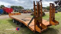 Chieftain tri axle low loader trailer - 4