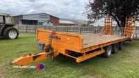 Chieftain tri axle low loader trailer - 7