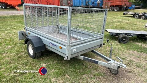 Indespension 6 x 4 trailer, 750kg, c/w ramp door and mesh kit. 2020