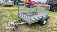 Indespension 6 x 4 trailer, 750kg, c/w ramp door and mesh kit. 2020 - 3