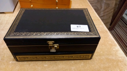 Large black box of jewellery