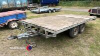 4 wheel flat car trailer - 2