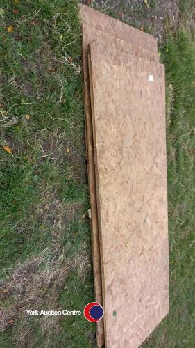 3 sheets OSB board
