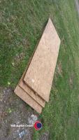 3 sheets OSB board - 3