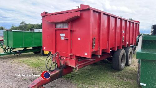 Triffitt 12T grain trailer, manual door, 1991, gc