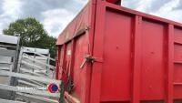 Triffitt 12T grain trailer, manual door, 1991, gc - 4