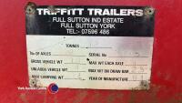 Triffitt 12T grain trailer, manual door, 1991, gc - 7