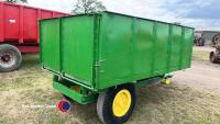 Single axle tipping trailer - 4
