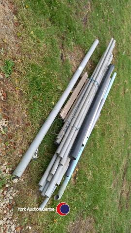 Quantity of plastic pipes