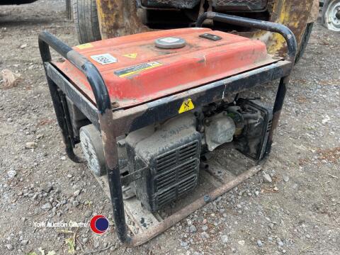 Petrol generator, starts and stops, but when running everything works