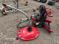 Backpack rotavator, strimmer, hedge trimmer, mower and edger - 4