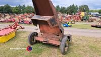 Kidd 1960s in line flail forage harvester with some spare flails and unused spare belts - 3
