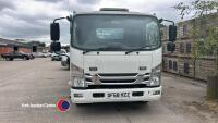 2019 Isuzu Forward N75.190 5.2L Auto Euro 6, double drop side body with large remote tail lift, 3 Seat Cab with reverse camera, MOT 31/03/2026 , 92222 miles, 1 former keeper, HPi clear, V5 in office, key and handset in office - 10