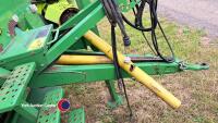 John Deere 578 baler, rotorfeed with knives, control box in office, 2005 - 3