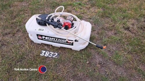 Quad sprayer, 12v pump, wo