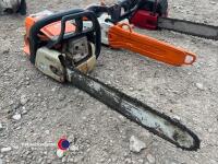 Stihl 18in bar chainsaw - 3