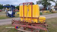 Polmark 1000ltr 12m crop sprayer, electric on/off, last tested 5/1/2024 - documents in office, pto in office - 3