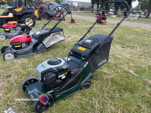 Hayter Harrier 41 self drive lawnmower, gwo, 2022