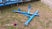 Lemken Solitaire 8 4m combination with Zircon 10 power harrow. year 2011, vgc, good tines and discs, pto and spares in office - 2