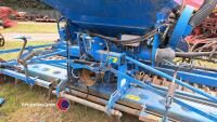 Lemken Solitaire 8 4m combination with Zircon 10 power harrow. year 2011, vgc, good tines and discs, pto and spares in office - 3