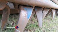 Lemken Solitaire 8 4m combination with Zircon 10 power harrow. year 2011, vgc, good tines and discs, pto and spares in office - 7